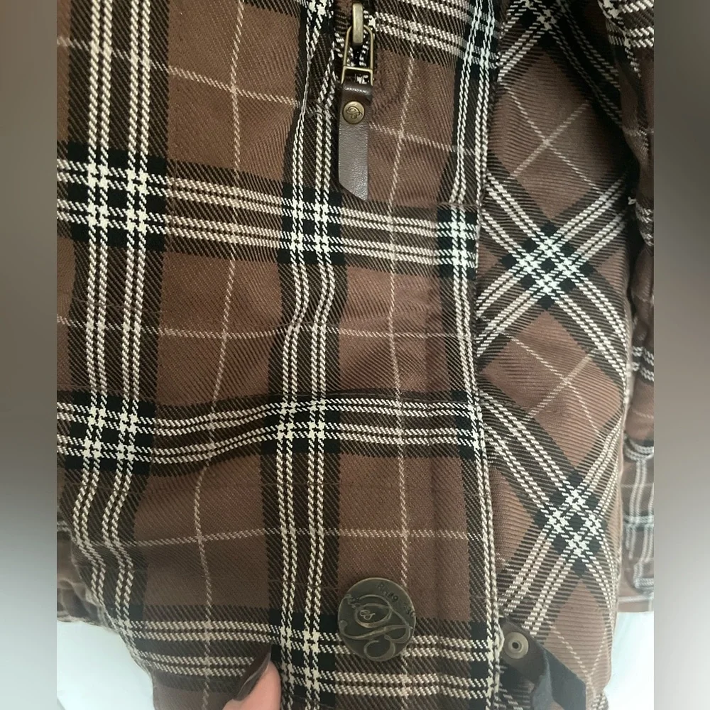 Betty Rides Plaid Snow Jacket - Picture 3 of 4